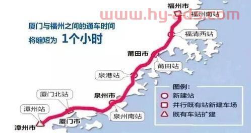福州到厦门